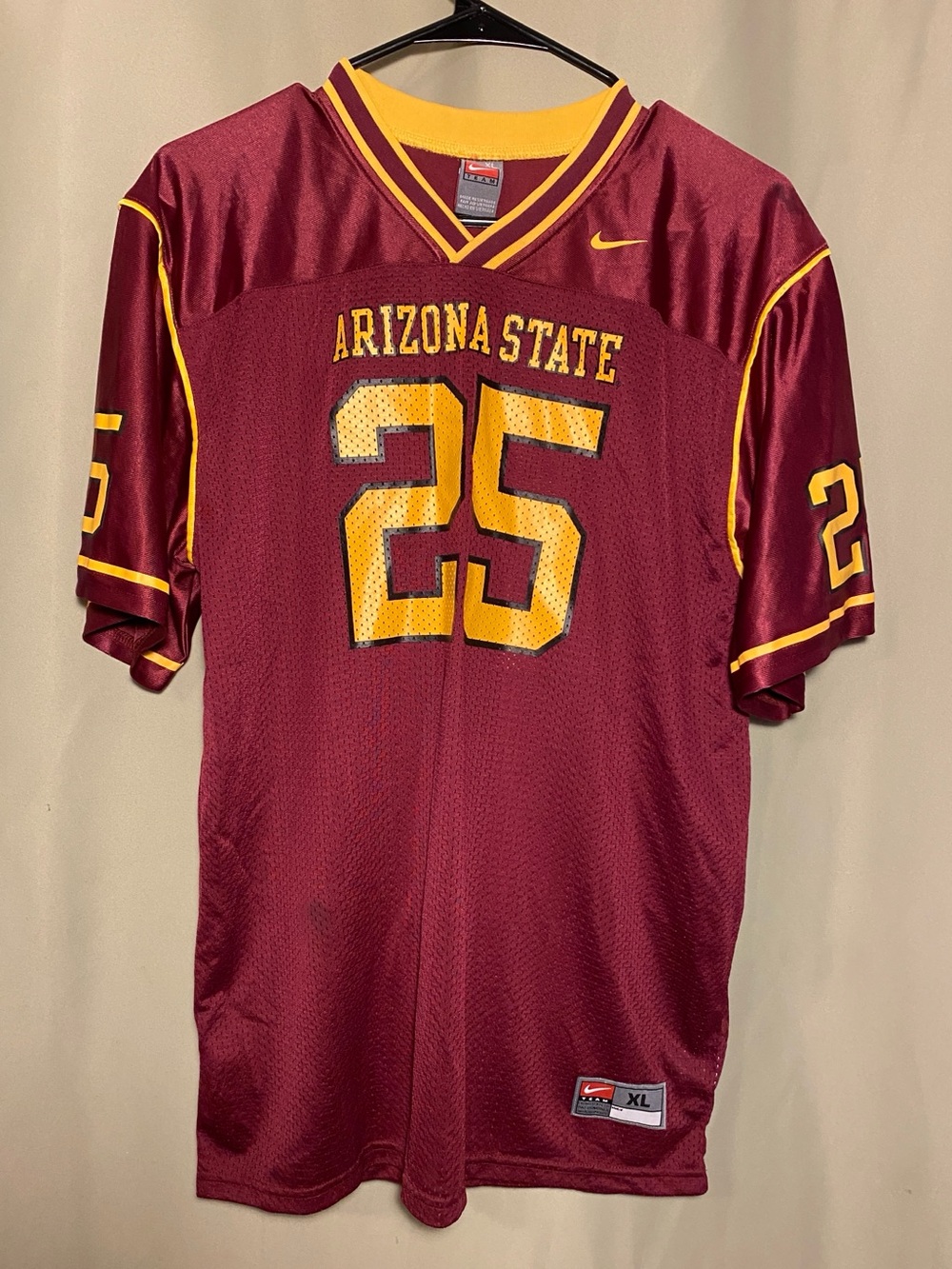 Vintage Arizona State Sun Devils Nike Authentic Football Jersey XL